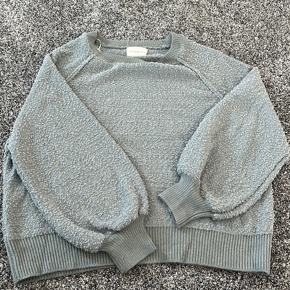 Blue/Green sweater
